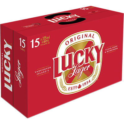 LUCKY LAGER 15 CAN